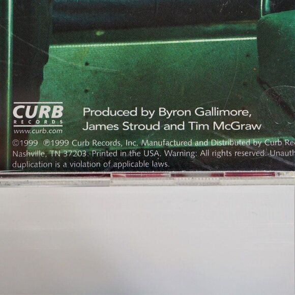 Place in the Sun by Tim McGraw CD 1999 Curb - Picture 4 of 6